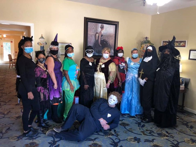 Costume Party at Savannah Court of Milledgeville, Milledgeville